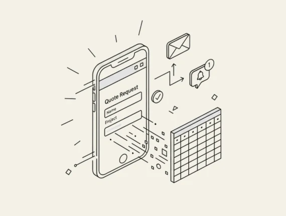Quote Request Workflow preview